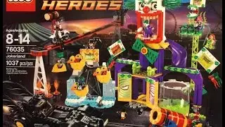 Набор lego DC super heros 76035 Джокерлэнд- review