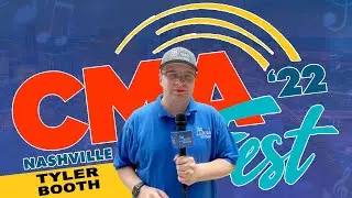 2022 CMA Fest Interview with Tyler Booth