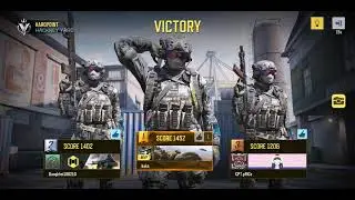 Epic Ranked Match | Hardpoint Domination on Hackney Yard | COD Mobile Gameplay