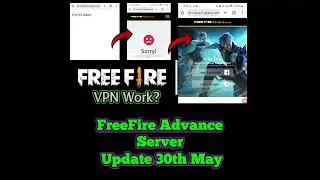 The Free Fire Advance Server is not available for this region | FF Advance Server Not Opening