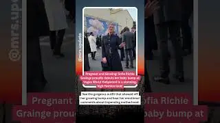 Pregnant Sofia Richie Grainge Debuts Baby Bump! 🤰 Stunning Vogue Look #SofiaRichieGrainge #VogueWor