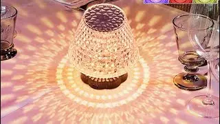 DIAMOND CRYSTAL LAMP TABLE LIGHT USB TOUCH SENSOR @shopatronics