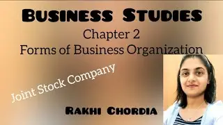 Business Studies| Class 11| Chapter 2| Forms of Business Organizations| Part 3