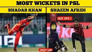 10 Most Wickets In PSL History | PSL 2024 | Urdu / Hindi