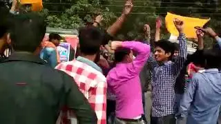 Bjp and abvp ke support me