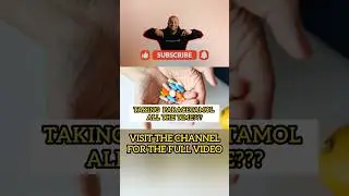 PARACETAMOL EVERYDAY (DOCTOR EXPLAINS) #shorts #paracetamol