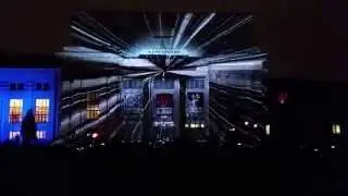 Spb  3D mapping шоу на фасаде театра Балтийский дом #Lumifest