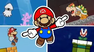 Super Mario Bros., but It's Paper Mario?!
