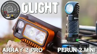 ✅ Olight Perun 2 mini | Array 2 Pro | Linternas frontales y EDC | revisi&oacute;n y test tras meses de uso
