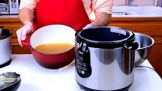 How To Make Homemade Chicken Stock (Bone Broth) in an Electric Pressure Cooker