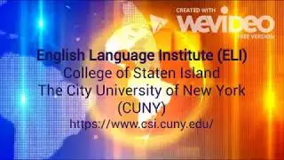 Learn English in New York - COLLEGE OF STATEN ISLAND - English Language Institute teacher