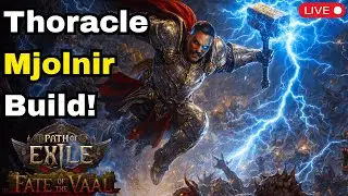 POE2 'Thor-acle' Mjolnir Build - Endgame Oracle Build #redfriday  | LIGHTSABER !giveaway