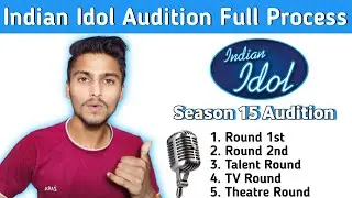 Indian Idol Audition Full Process | All Round Process | Indian Idol Ground Audition