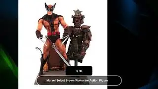 Marvel Select Brown Wolverine Action Figure