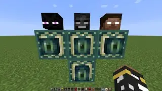 what if you create a Mix Ender WitherZilla Herobrine in MINECRAFT