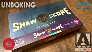 Распаковка ShawScope Volume 1 Blu-Ray Limited Edition от @Arrow_Video