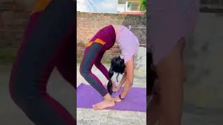 is ir difficult? yoga girl 😍 yoga motivation😜 yoga status🥀 #short