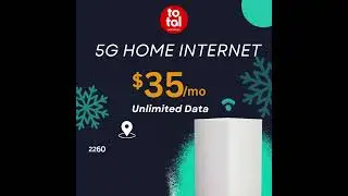 Get Monthly 5G Home Internet for $35 only
