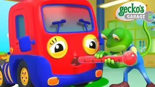 Baby Truck Sick Day | Gecko's Garage | Trucks For Children | Cartoons For Kids