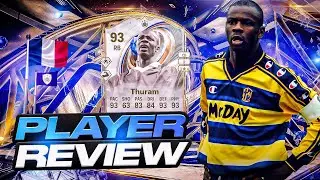 THIS CARD SHOULD BE BANNED! 93 TEAM OF THE YEAR ICON THURAM PLAYER REVIEW - EA FC 26 ULTIMATE TEAM