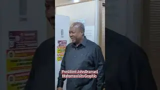 Президент Махама посетил студию Daily Graphic, чтобы выразить благодарность и призвать сотруднико...