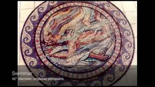 George Fishman Mosaic Art Portfolio. Music: Steve Zirkel. Two minutes.