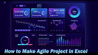 How to make an Excel dashboard for agile project management in app development