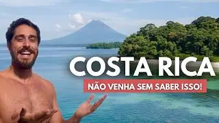 COSTA RICA: Roteiro COMPLETO da Selva, Vulcão e Praia! (Tudo o que você precisa saber!)