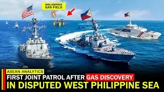 United States and Philippines Conduct its First JOINT MARITIME PATROL after Gas Deposit Discovered