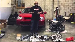 HDAY - 98 Honda K-Series Civic Project Car Giveaway HDAY Zmax June 13th & 14th, 2015  Stage 2...