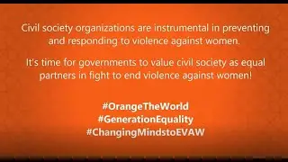 Civil society organizations&rsquo; expertise in ending violence against women