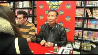 George Takei Signing for Archie Comics at Midtown Comics