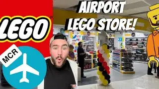 Магазин LEGO в аэропорту!!