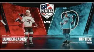 NAHA 2025-26 Season - Portland Lumberjacks (6-8-2) @ San Diego Riptide (5-4-4)