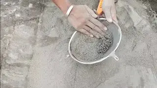 Asmr - #pure cement tutorial in detail