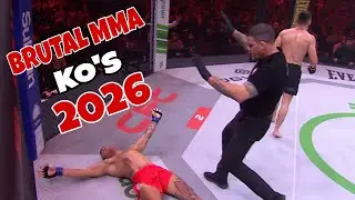 12 Minutes of Non-stop BRUTAL MMA Knockouts 2026