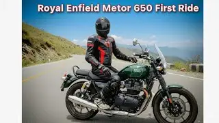 &ldquo;Royal Enfield Meteor 650 First Ride | Real Performance & Mileage Test!&rdquo; #rider #trending #review