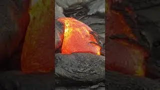 Lava flow, Hawaii
