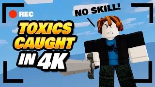 Toxic Players Caught in 4K (Roblox BedWars)