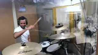 * DRUM COVER *Agnus dei - Algo sucede -  Trae el cielo aqu&iacute; / coro de adoraci&oacute;n iglesia Hebreos 4:12