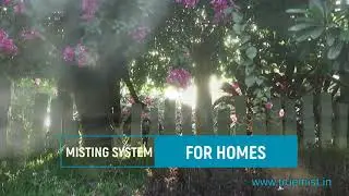 Misting System for Homes and Gardens | water mist system [ Misting system India]