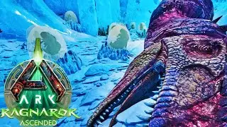 I Found A Half Dead Giga In The Ice Queen Nest ?! [ARK Survival Ascended][ARK Ragnarok] Episode17