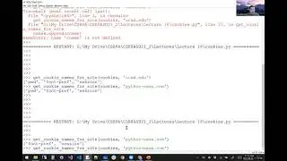 1   Live Coding Cookies (Continued)
