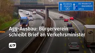 STUDIO 47 .live | GEPLANTER A59-AUSBAU: MEIDERICHER B&Uuml;RGERVEREIN SCHREIBT BRIEF AN VERKEHRSMINISTER