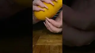 ASMR on Food | Squash Tapping for Tingles 🌱✨#asmr #asmrfood #asmrsounds