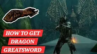 How to Get Dragon Greatsword // Cutting Off the Everlasting Dragon's Tail (Knight's Honor Trophy) 