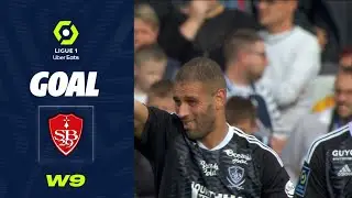 Goal Islam SLIMANI (64' - SB29) AJ AUXERRE - STADE BRESTOIS 29 (1-1) 22/23