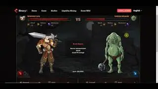 BinaryX NFT GAME ADVENTURE / DUNGEON LVL 2 RUN #50 CYBERDRAGON PLAY TO EARN