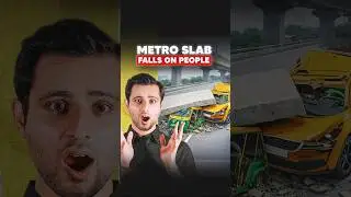 Mumbai Metro Pillar Crack Ignored and 6 Days Later Slab Collapsed