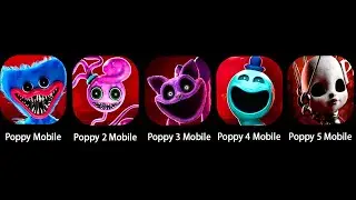 Poppy Playtime: Chapter 1, 2, 3, 4, 5 MOBILE FULL GAMEPLAY WALKTHROUGH & ENDING | Poppy Playtime 5..